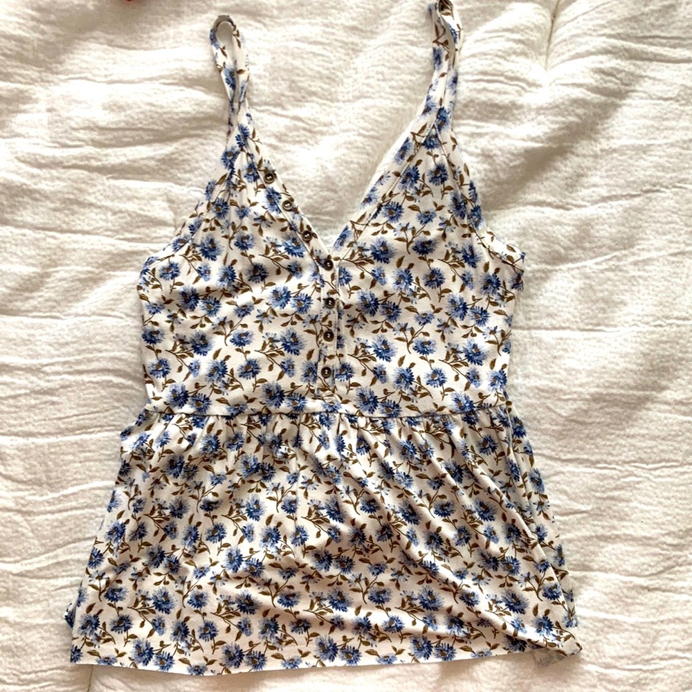 American Eagle Floral Tank